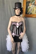 Vestito Burlesque Ballerina del Moulin Rouge