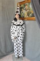 Vestito di Carnevale Pierrot adulto lei