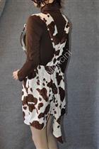 Vestito di Carnevale Mucca Salopette Adulto